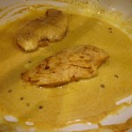 Dietetyczny kurczak na parze w curry